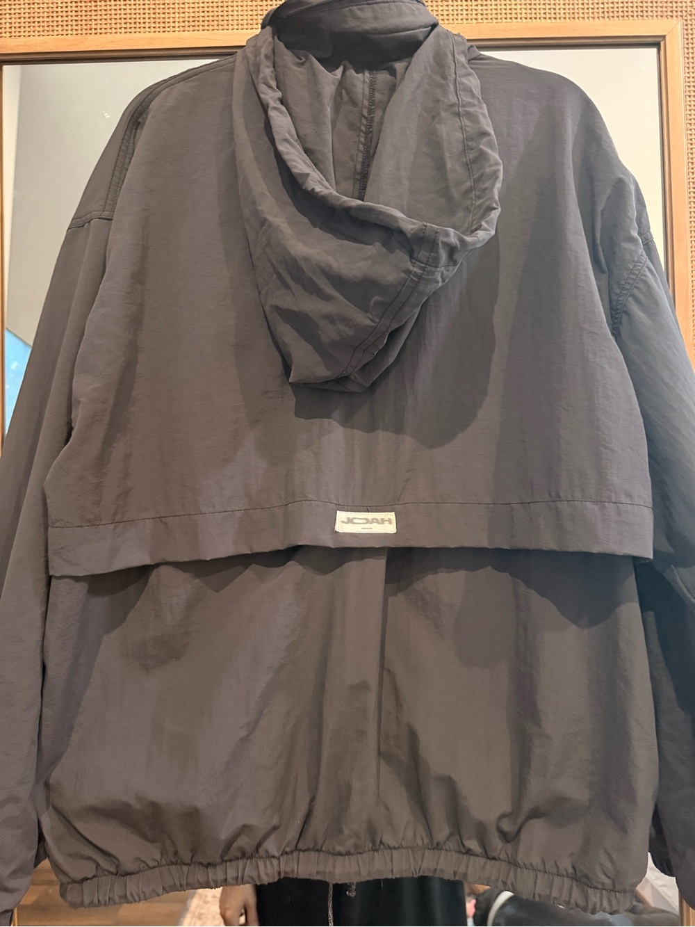 Joah Brown Classic Windbreaker Jacket Jet Medium - Picture 12 of 15